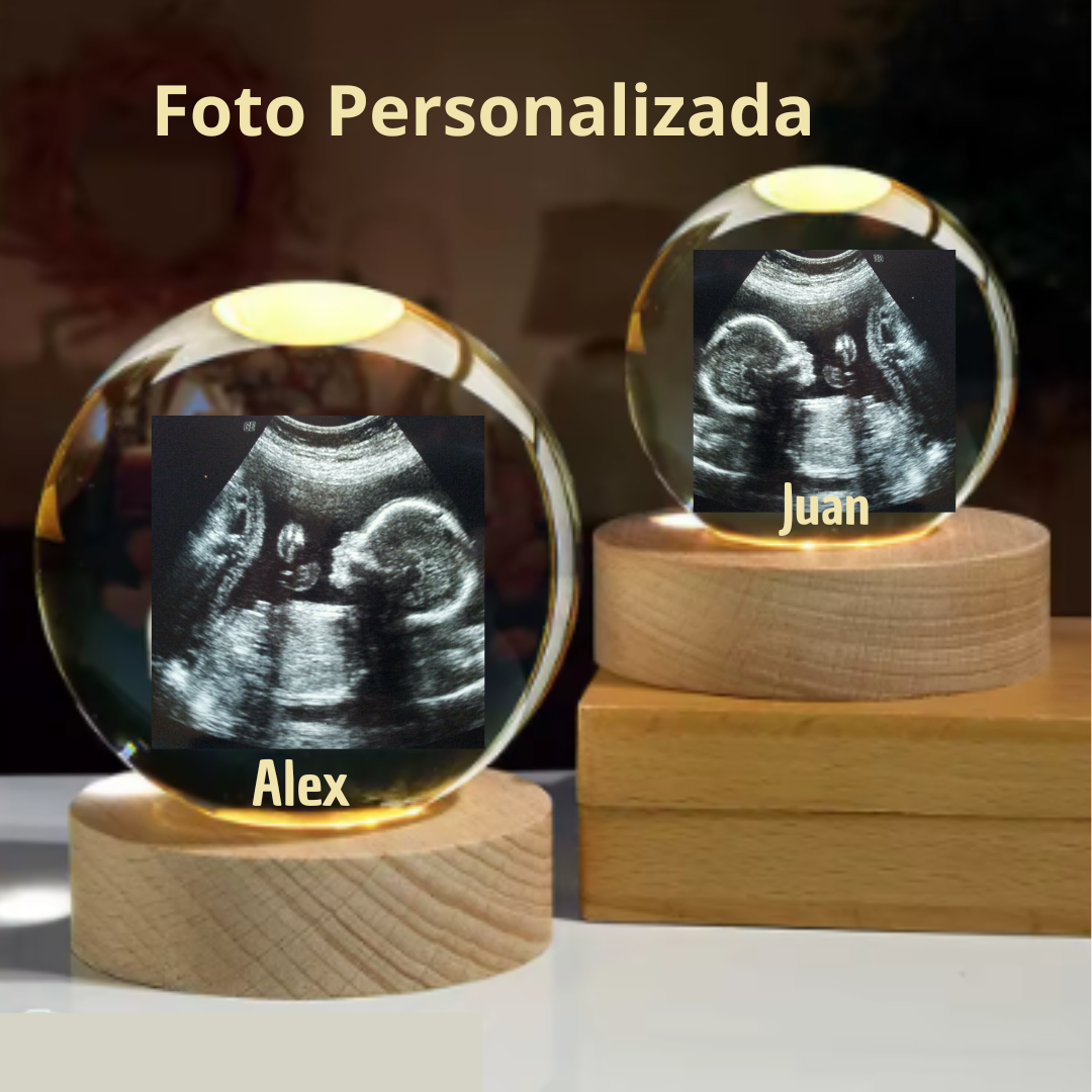 Esfera de cristal Personalizable